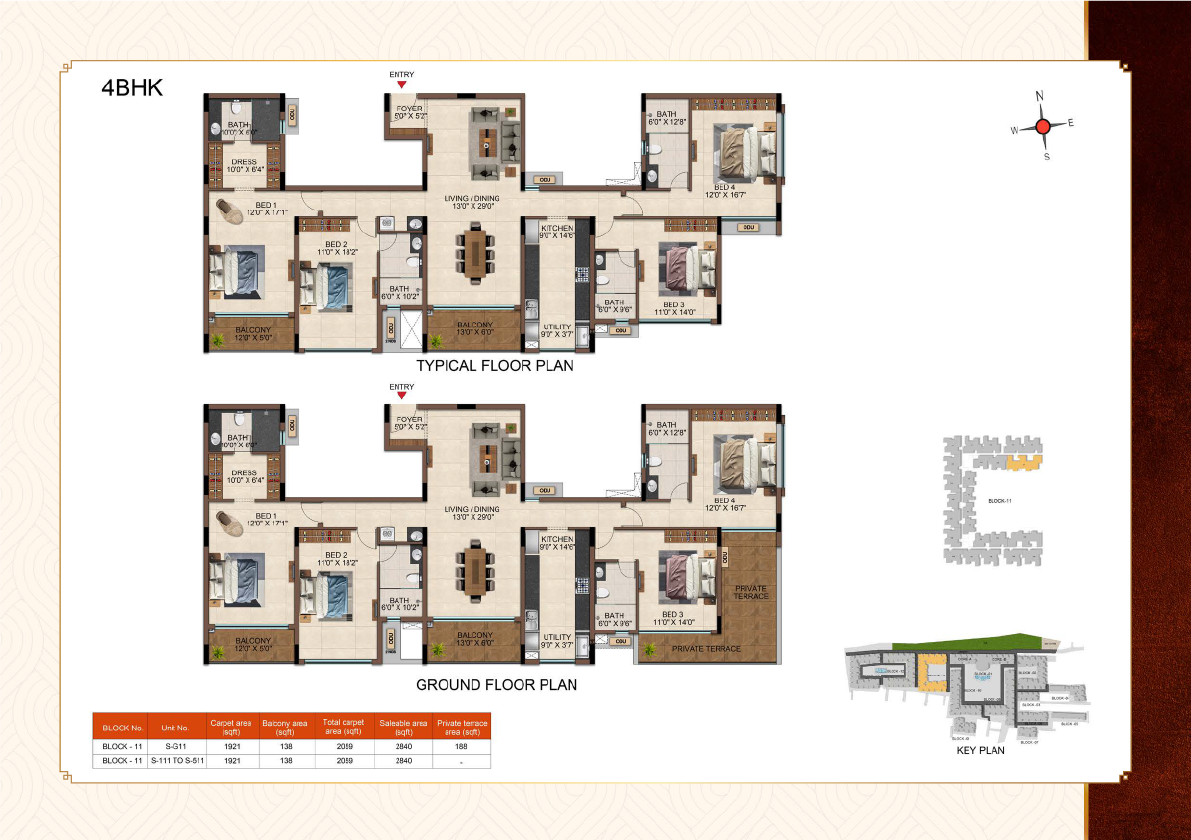 4BHK - 2840